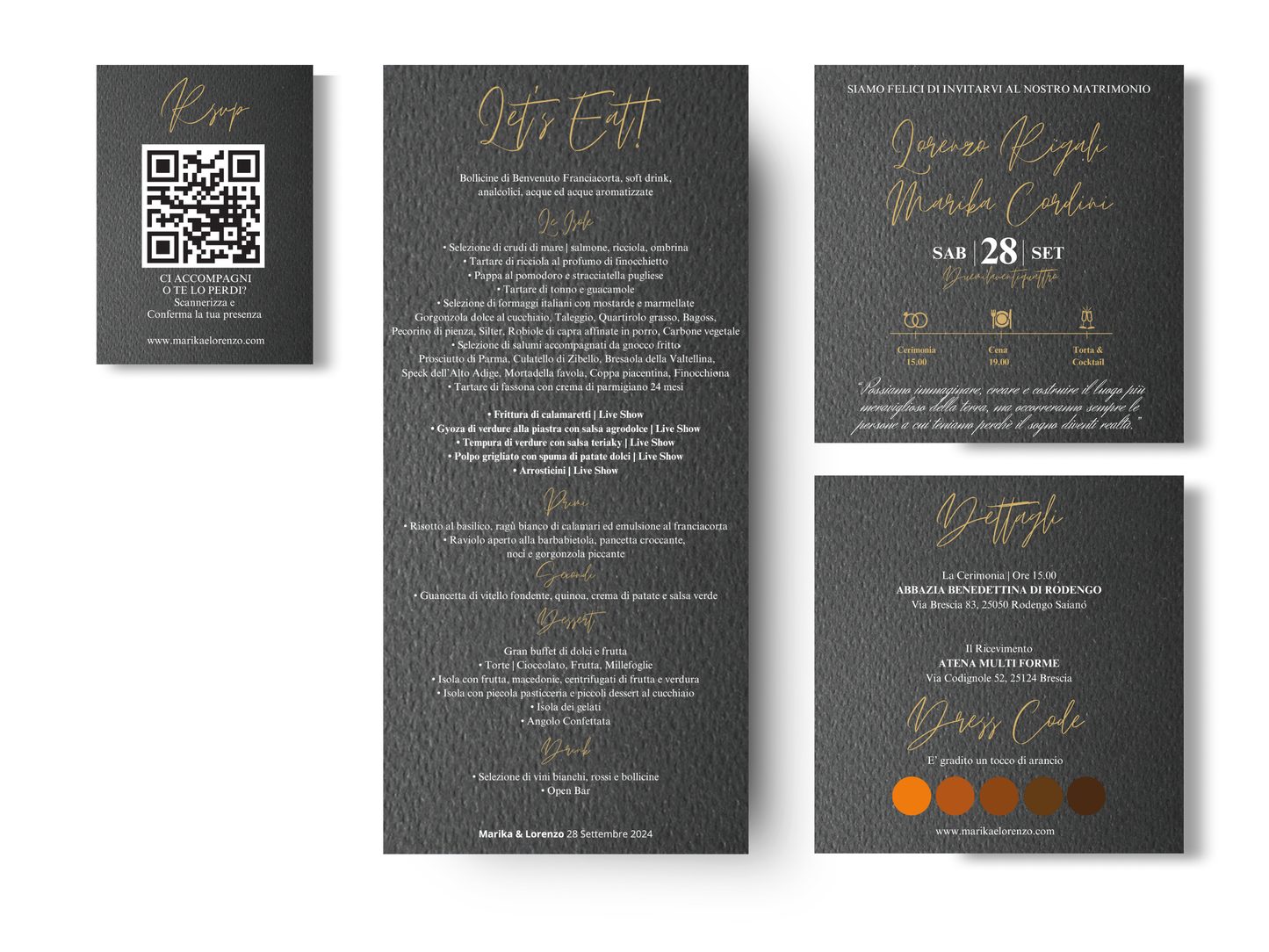 Wedding Suite Bundle - Elegant LOMA BLK