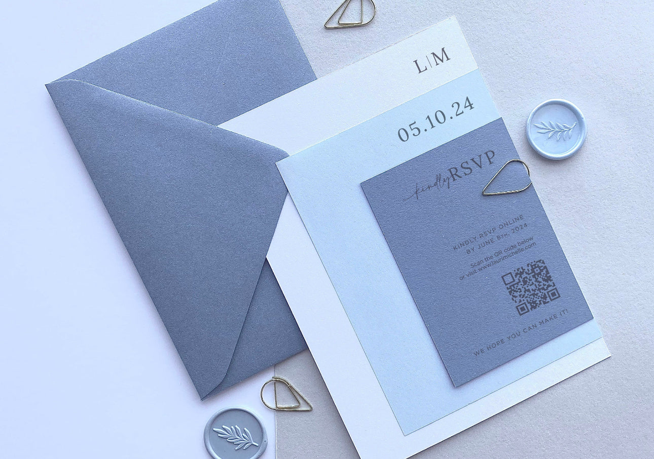 Wedding Suite Bundle - Pantone Mountain Bluebird