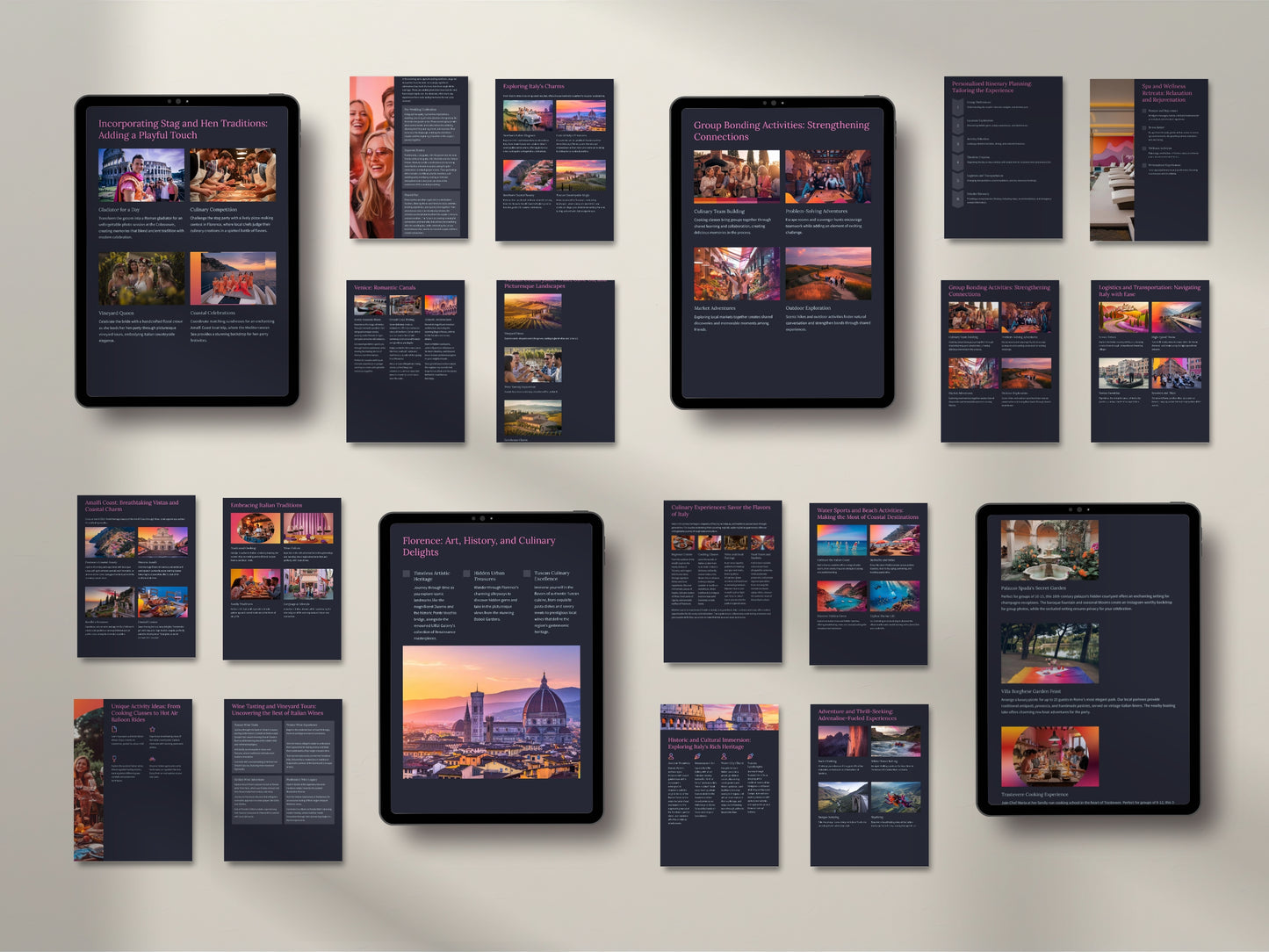 Wedding Guide - Couples Stag & Hen Party A Guide to Fun and Unique Italian Adventures