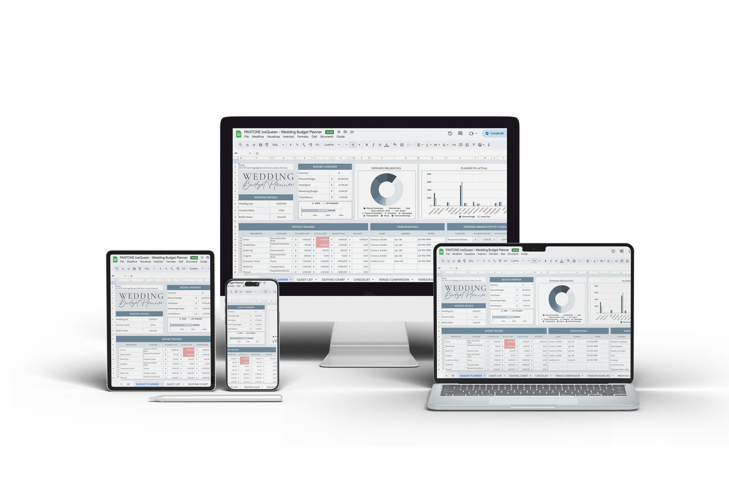 Wedding Planner - Budget Planner