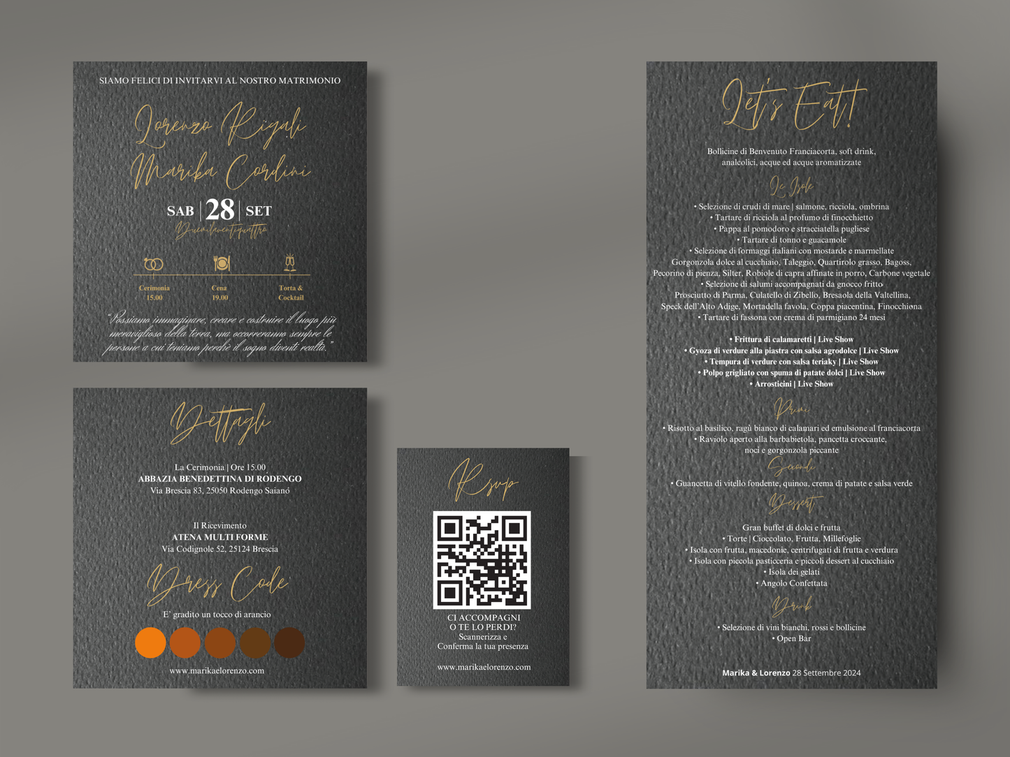 Wedding Suite Bundle - Elegant LOMA BLK