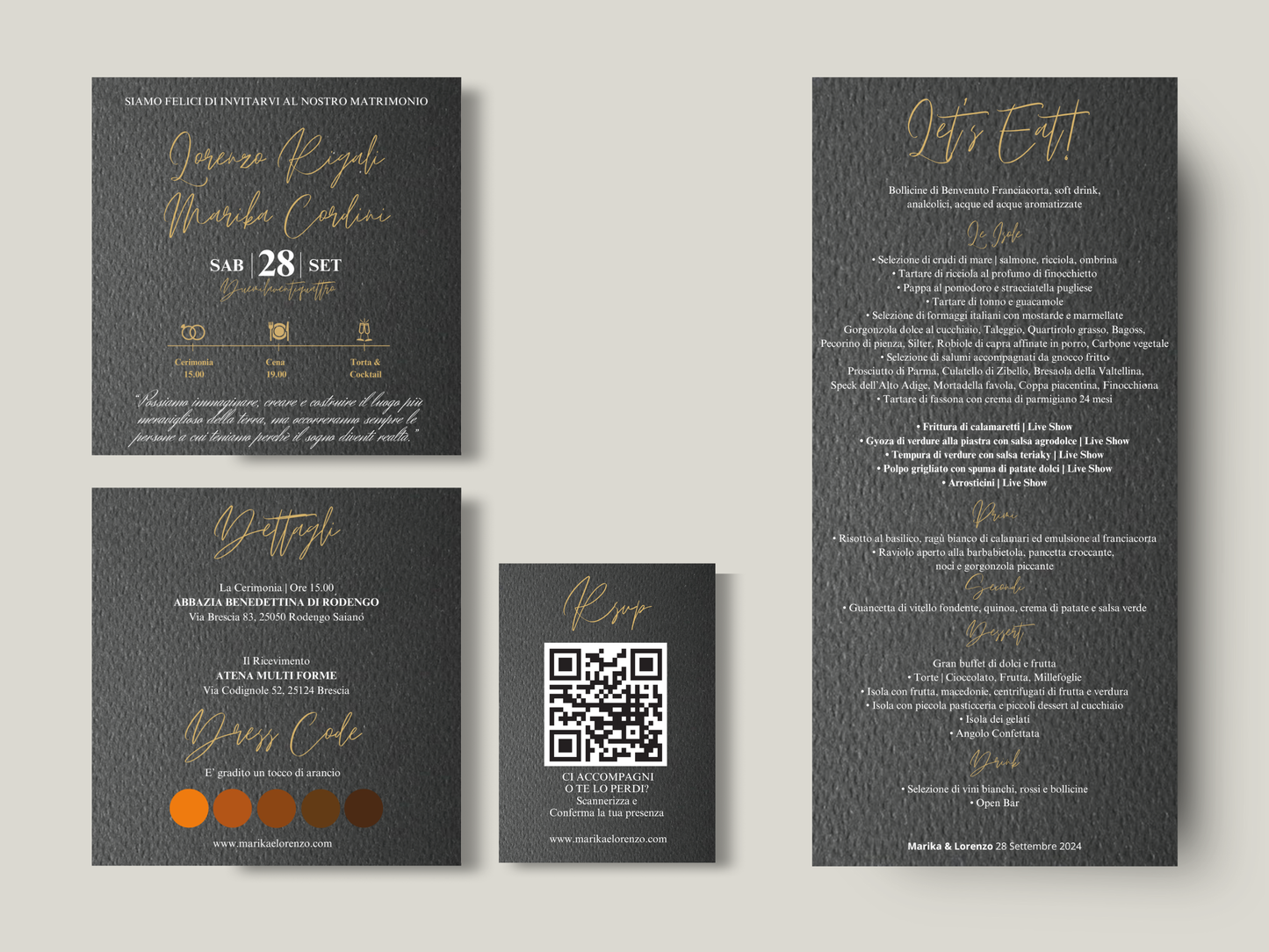 Wedding Suite Bundle - Elegant LOMA BLK