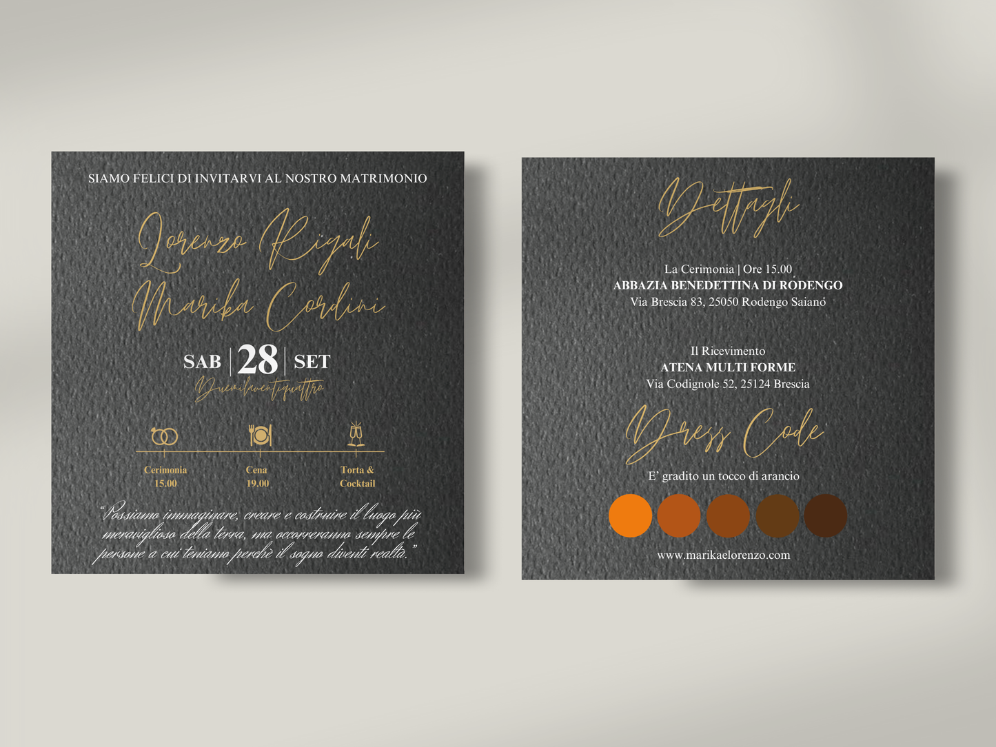Wedding Suite Bundle - Elegant LOMA BLK