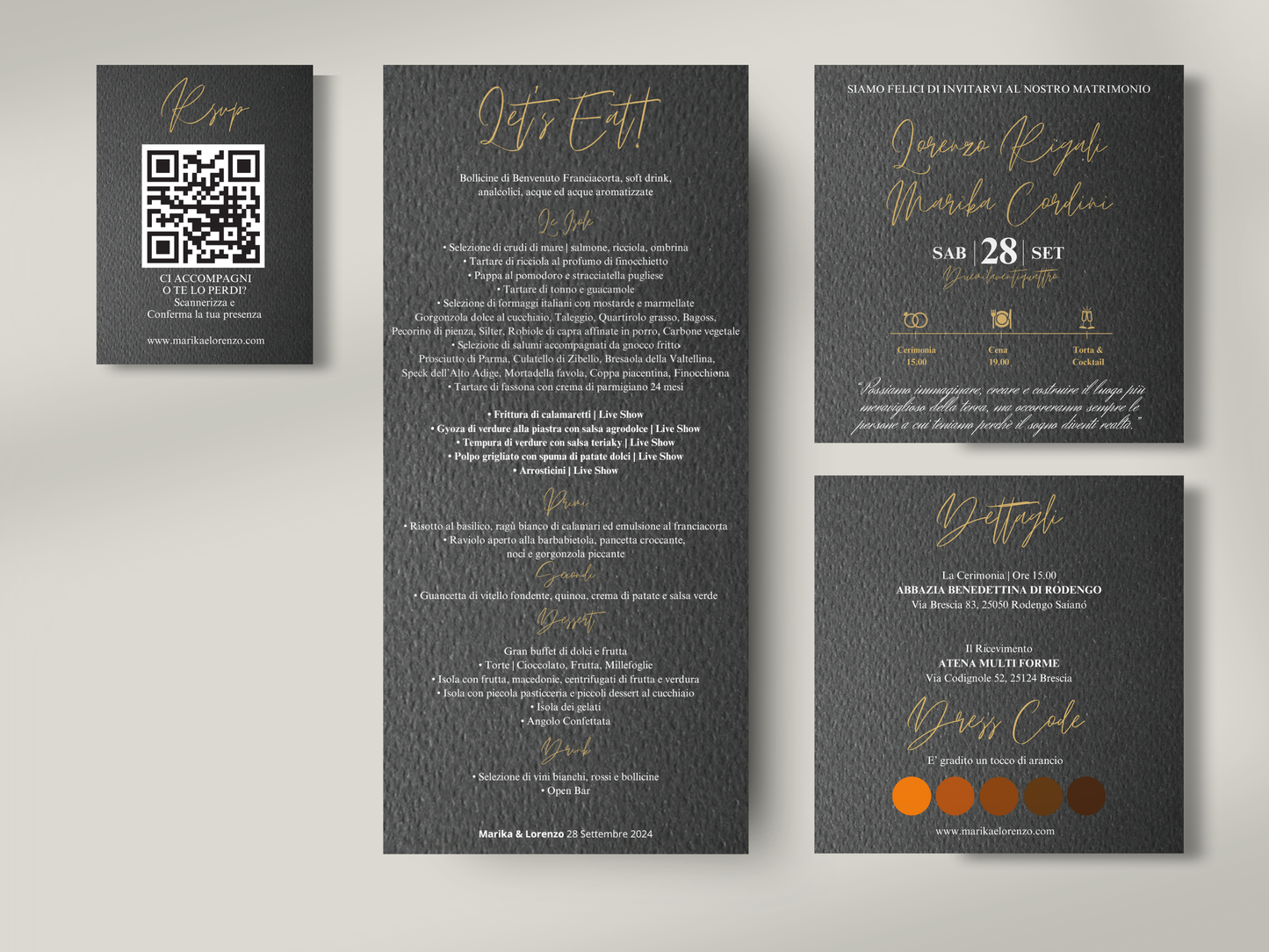 Wedding Suite Bundle - Elegant LOMA BLK