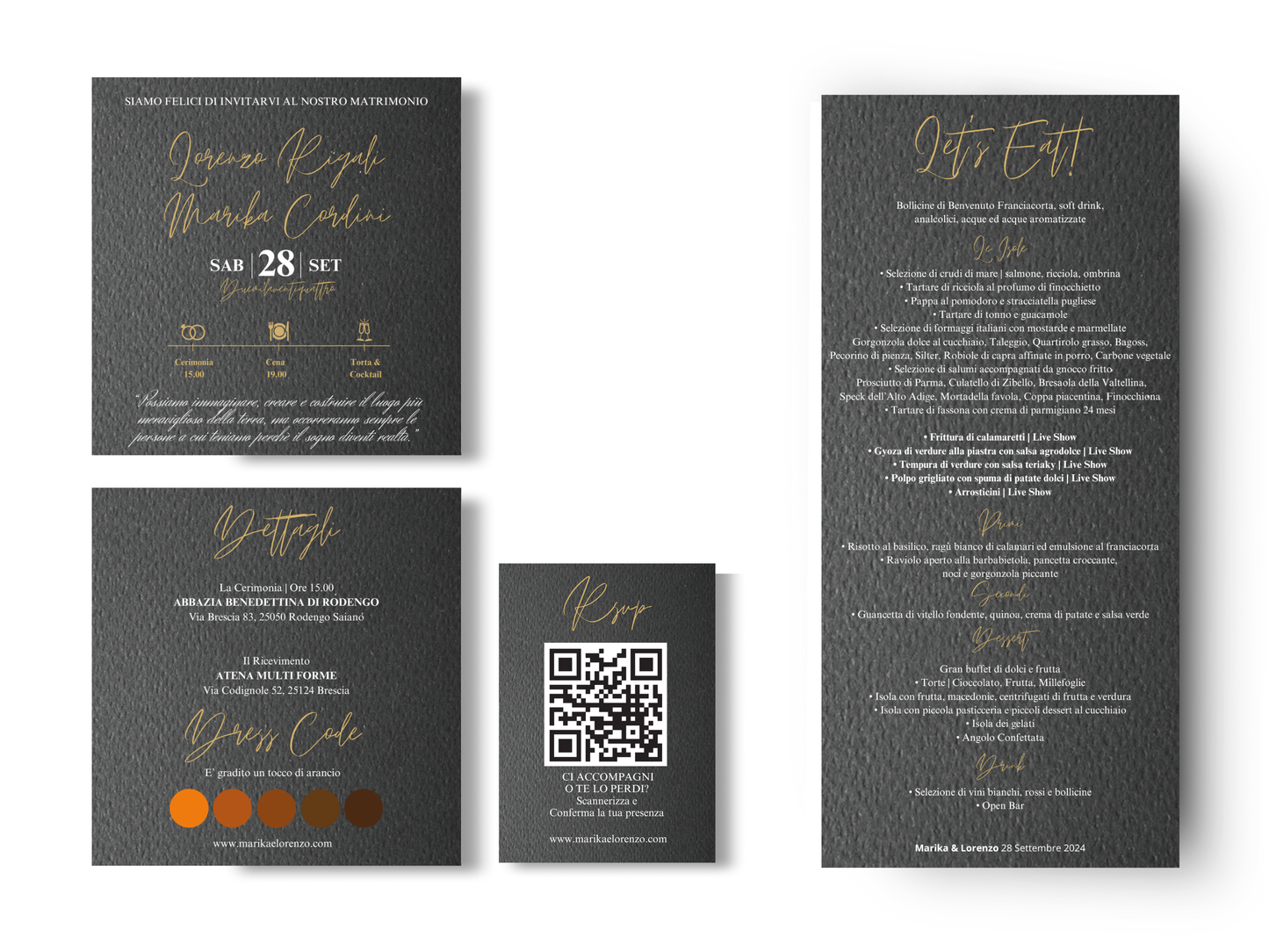 Wedding Suite Bundle - Elegant LOMA BLK