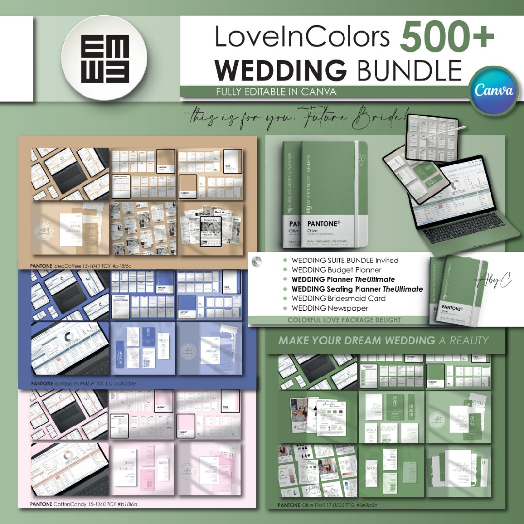 Love In Colors Wedding Bundle