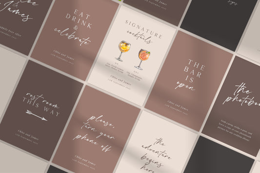 Wedding Signs