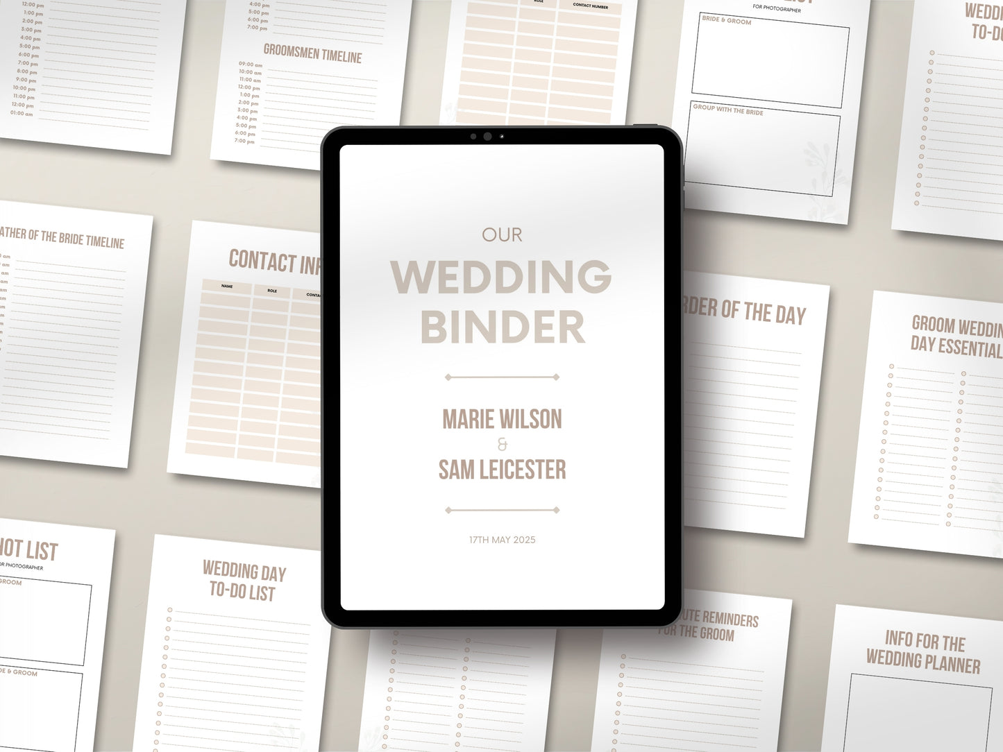 Wedding Planner - Invitation & Planner