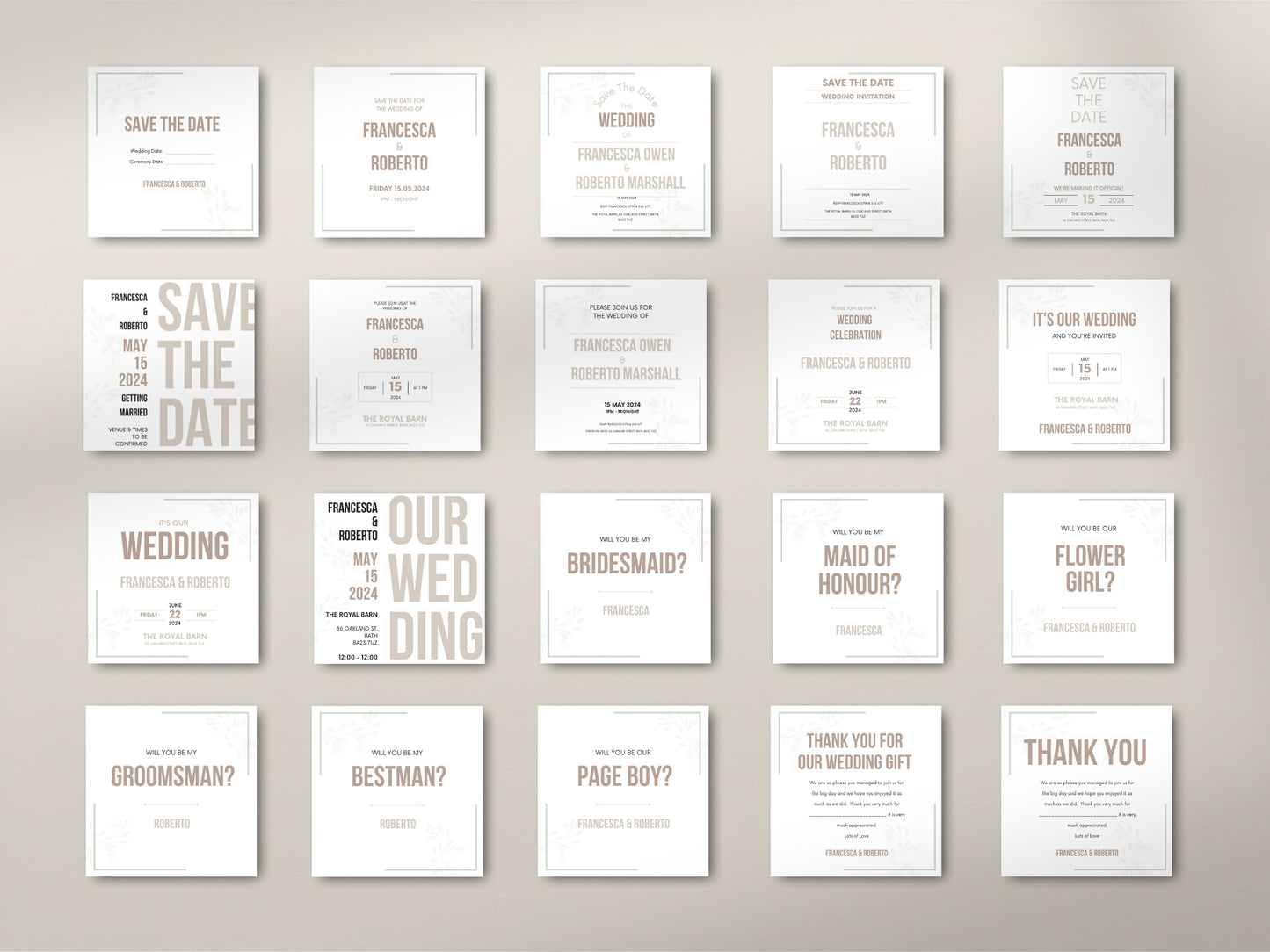 Wedding Planner - Invitation & Planner